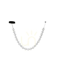Lampa wisząca CHEPEN Luces Exclusivas LE44424, girlanda 280 cm, LED 91 W 3000 K, 6659 lm, akryl i czarny metal small 0