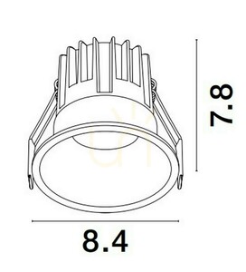 Oczko Sufitowe ARAMIEL Luces Exclusivas LE65104 small 2
