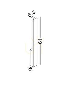 Kinkiet Zewnętrzny NOVIANO Luces Exclusivas LE75192 small 1