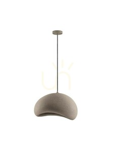Lampa wisząca PALINZA 50 cm brązowa E27 Luces Exclusivas LE45323 small 0
