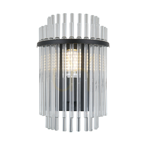 Kinkiet Italux Bonte E14, czarny mat, przezroczyste szkło WL-40929-1A-BK small 1