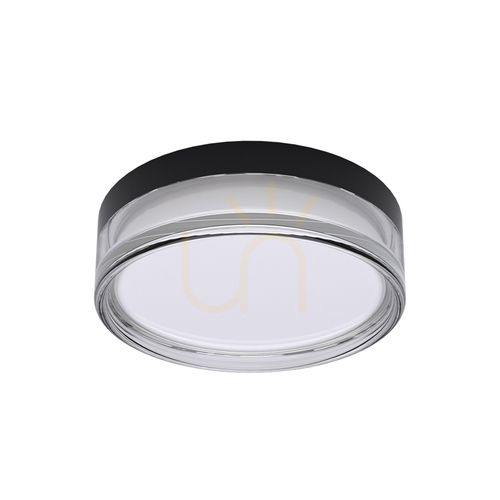 Sprawdź Plafon Italux LED czarny 30 cm IP65 24W PLF-73527-M-BK