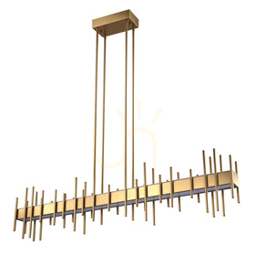 Lampa wisząca ARCHITETTO LED złoty 130 cm small 6