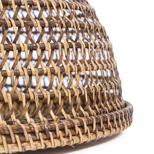 Pokrywa na żywność rattanowa naturalny brąz M 27 cm 6 Pokrywa na żywność rattanowa naturalny brąz M 27 cm small 6