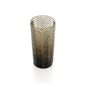 Szklanka highball Bazar Bizar Herringbone Smoke 310 ml small 3
