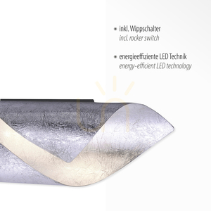 Kinkiet NEVIS 9030-21 Srebrny 2xLED small 3