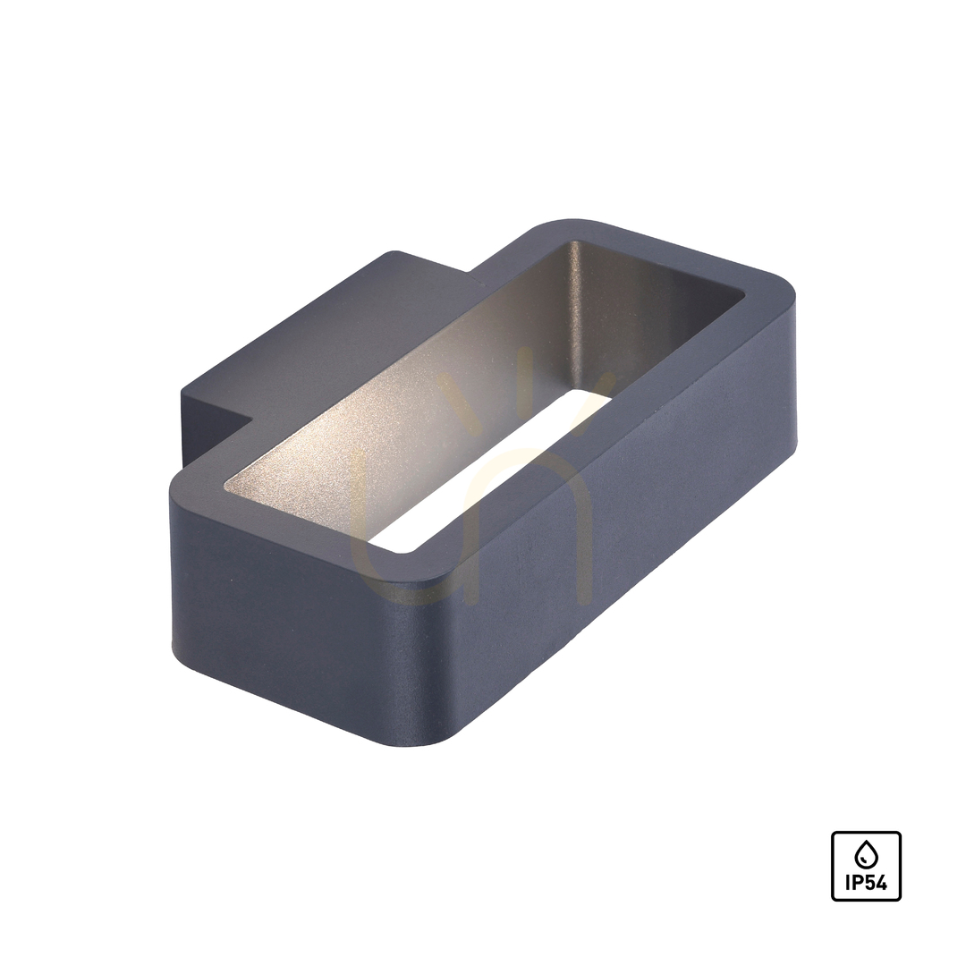Zobacz Kinkiet HENDRIK 9668-13 Antracyt 1xLED Kinkiet HENDRIK 9668-13 Antracyt 1xLED