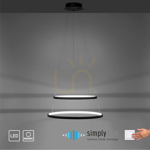 Lampa Wisząca CIRCLE 11525-13 Antracyt 2xLED 9 Lampa Wisząca CIRCLE 11525-13 Antracyt 2xLED small 9
