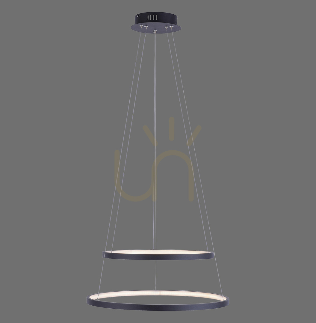 Sprawdź Lampa Wisząca CIRCLE 11525-13 Antracyt 2xLED Lampa Wisząca CIRCLE 11525-13 Antracyt 2xLED