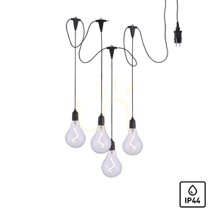 Lampa Wisząca ENNI 19094-18 Czarny 4xLED 1 Lampa Wisząca ENNI 19094-18 Czarny 4xLED small 1