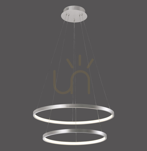 Sprawdź Lampa Wisząca CIRCLE 11525-21 Srebrny 2xLED