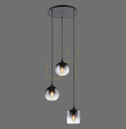 Sprawdź Lampa Wisząca ZEA 15424-18 Czarny 3xE14