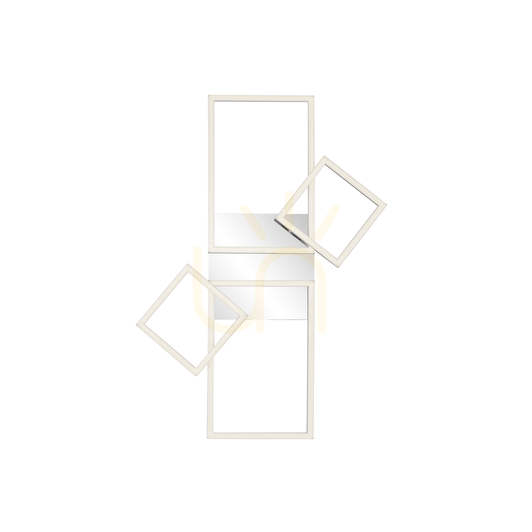 Pokaż Plafon IVEN 14030-55 Srebrny 4xLED Plafon IVEN 14030-55 Srebrny 4xLED