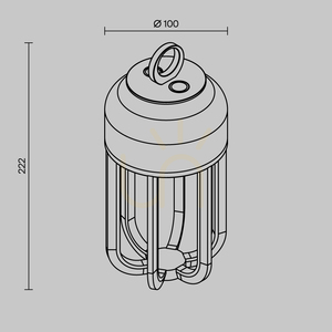 Lampa stołowa VETRA O144TL-L5BG3K IP54 Maytoni 5 Lampa stołowa VETRA O144TL-L5BG3K IP54 Maytoni small 5