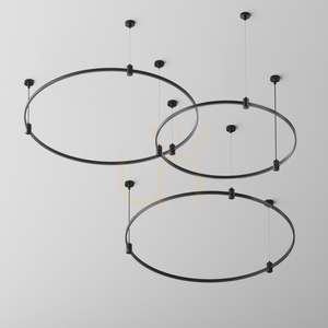 Okrągła szyna magnetyczna Maytoni Flarity Ø65 cm, czarna TRX154-R-D650-B small 5