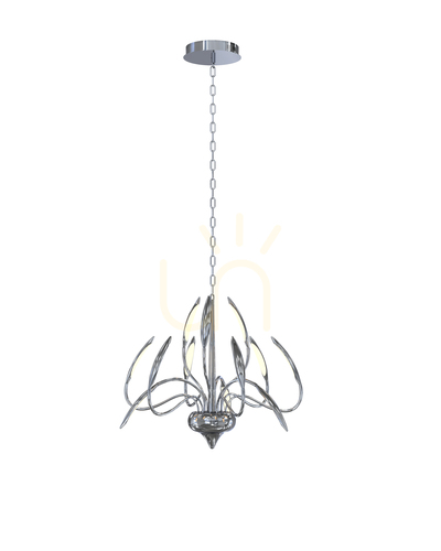 Sprawdź Lampa wisząca Tokyo 5326-1201 Aviano chrom, LED 57 W 3000K, Ø73 cm