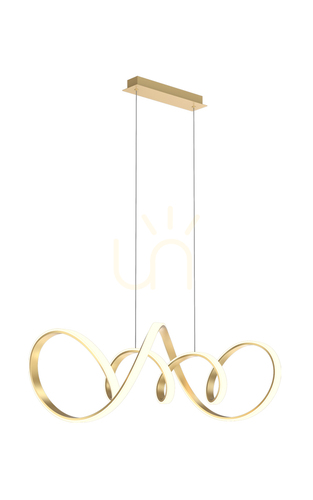 Sprawdź Lampa wisząca Toronto złota 7095-0115 Aviano