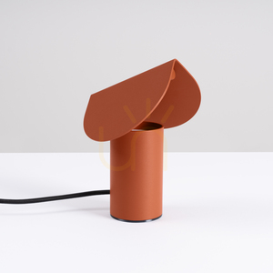 Lampa biurkowa BISCUIT ochra czerwona LED 3000K small 1