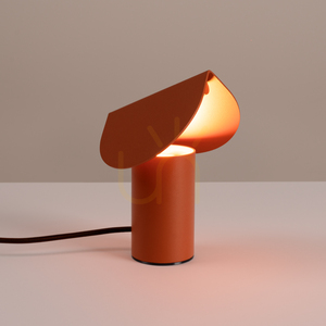 Lampa biurkowa BISCUIT ochra czerwona LED 3000K small 2