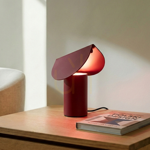 Lampa biurkowa BISCUIT burgund LED 3000K small 10