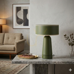 Lampa biurkowa AXO zielona oliwka small 9