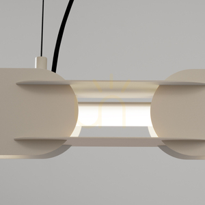Lampa wisząca CHAIN 91 beżowa LED 4000K small 3