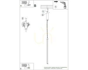 Lampa wisząca TRANG 100 brązowa LED 3000K small 6