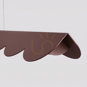 Lampa wisząca BISCUIT 130 brązowa LED 3000K small 6