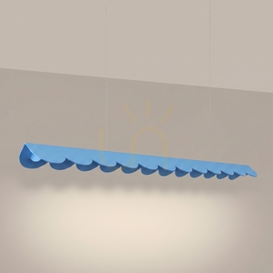Lampa wisząca BISCUIT 130 błękitna LED 3000K small 2