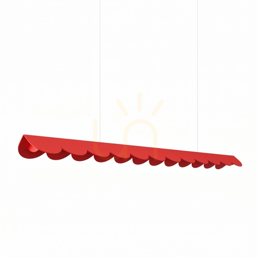 Sprawdź Lampa wisząca BISCUIT 130 czerwona LED 4000K