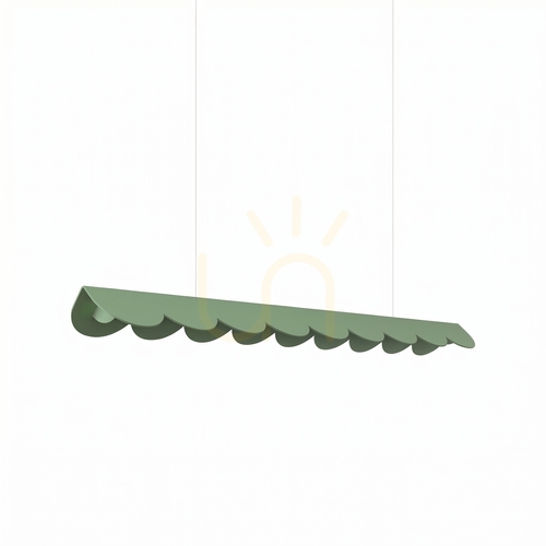 Sprawdź Lampa wisząca BISCUIT 100 szałwiowa LED 3000K