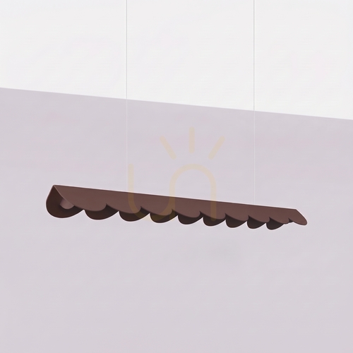 Sprawdź Lampa wisząca BISCUIT 100 brązowa LED 4000K