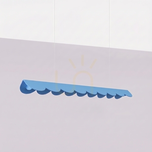 Lampa wisząca Thoro BISCUIT 100 TH.745 LED 12W 1420lm 4000K CRI98 błękitna, 98,5 cm small 1