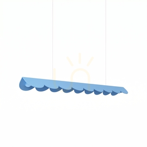 Lampa wisząca Thoro BISCUIT 100 TH.745 LED 12W 1420lm 4000K CRI98 błękitna, 98,5 cm small 0