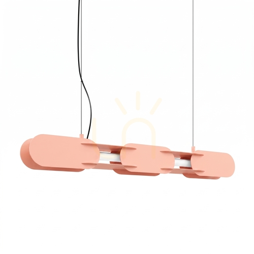 Sprawdź Lampa wisząca CHAIN 91 brzoskwiniowa LED 3000K