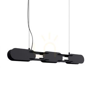 Lampa wisząca CHAIN 91 czarna LED 3000K small 0