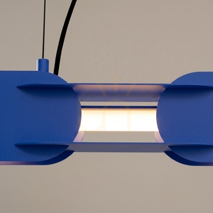 Lampa wisząca Thoro CHAIN 91 ultramaryna LED 3000K small 3