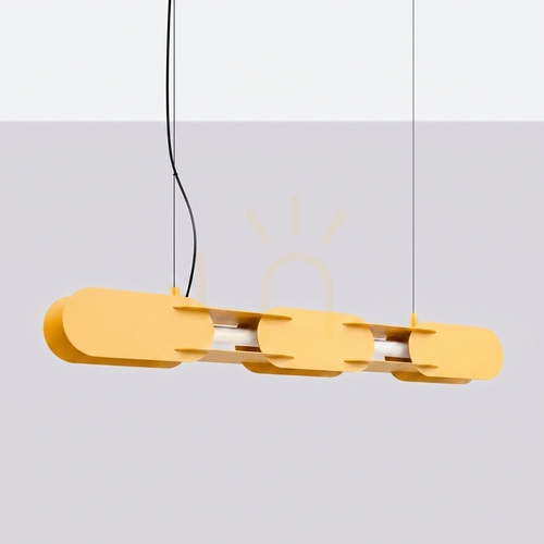 Sprawdź Lampa wisząca CHAIN 91 żółta LED 3000K
