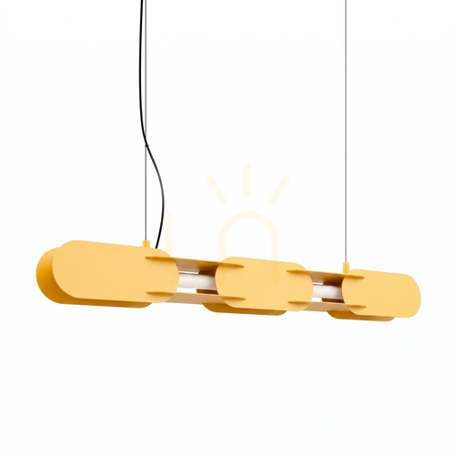 Sprawdź Lampa wisząca CHAIN 91 żółta LED 3000K