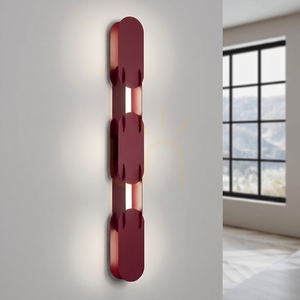Kinkiet CHAIN 91 burgund LED 4000K small 2
