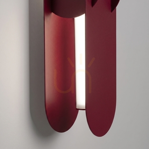Kinkiet CHAIN 91 burgund LED 4000K small 3