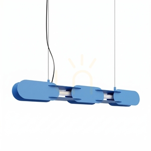 Lampa wisząca CHAIN 91 błękitna LED 4000K small 0