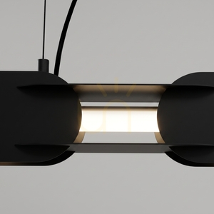 Lampa wisząca CHAIN 91 czarna LED 4000K small 3