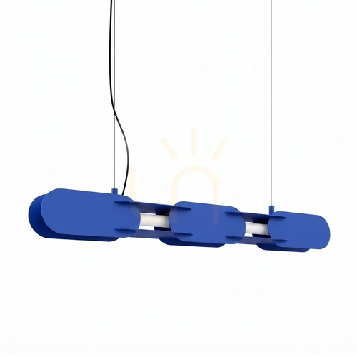 Sprawdź Lampa wisząca CHAIN 91 ultramaryna LED 4000K