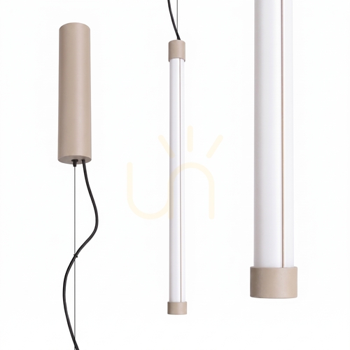 Sprawdź Lampa wisząca TRANG 50 taupe LED 3000K