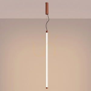 Lampa wisząca TRANG 100 ochra czerwona LED 3000K small 3
