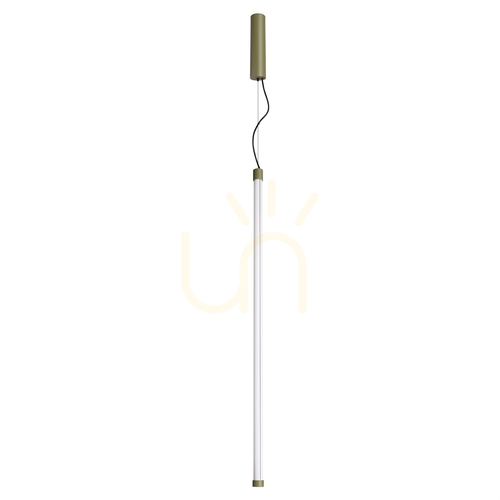 Sprawdź Lampa wisząca TRANG 100 zielona oliwka LED 3000K