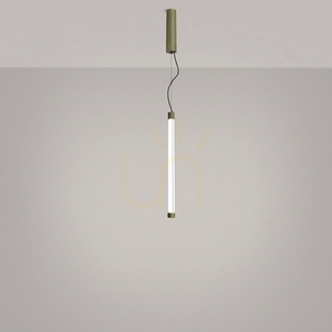 Lampa wisząca TRANG 50 zielona oliwka LED 4000K small 3