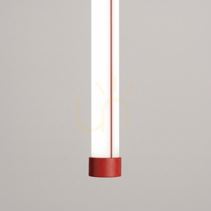 Lampa wisząca TRANG 75 czerwona LED 4000K small 4