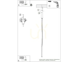 Lampa wisząca TRANG 75 mocca LED 4000K small 7